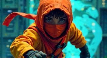 Digitale Ninja-Action und Nostalgie